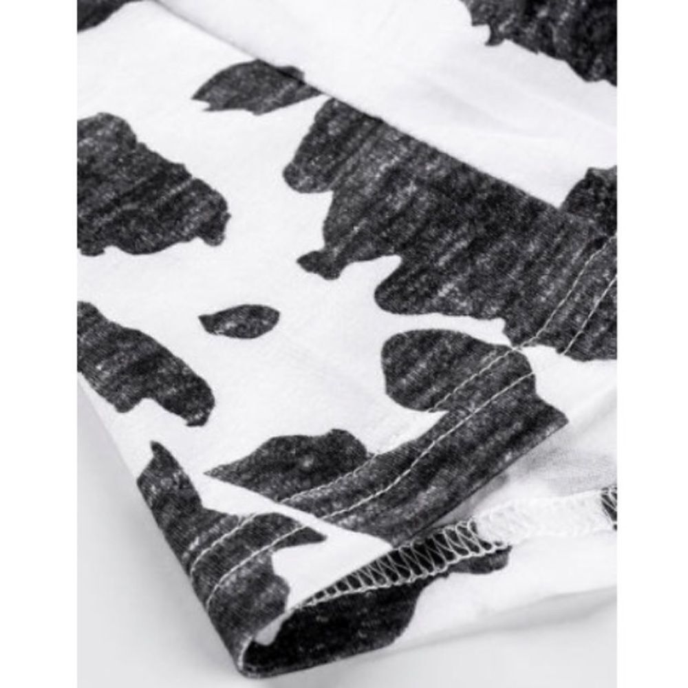Gray Spot & Color Block Blouse - Picture 9 of 9